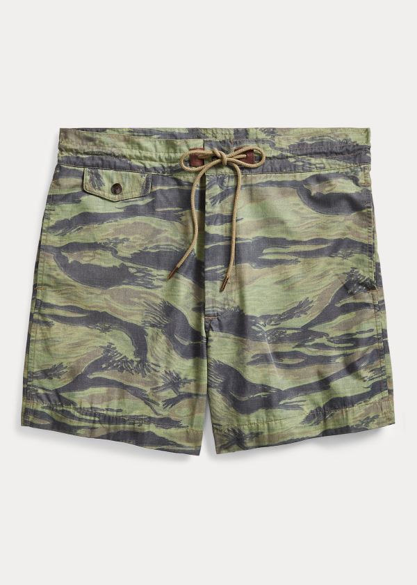 Calções Ralph Lauren Camouflage Twill Homem 25638-MEPX